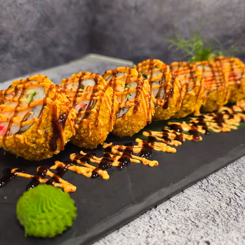 Фото Тэмпура с лососем